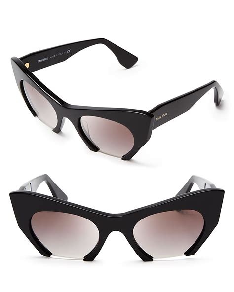 miu miu glasses cat eye|Women's Eyewear & Sunglasses .